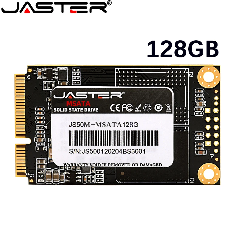 JASTER MSATA SSD 120 ГБ 240 mSATA 128 256 480 512 Гб Mini SATA Внутренний твердотельный жесткий диск 64 для