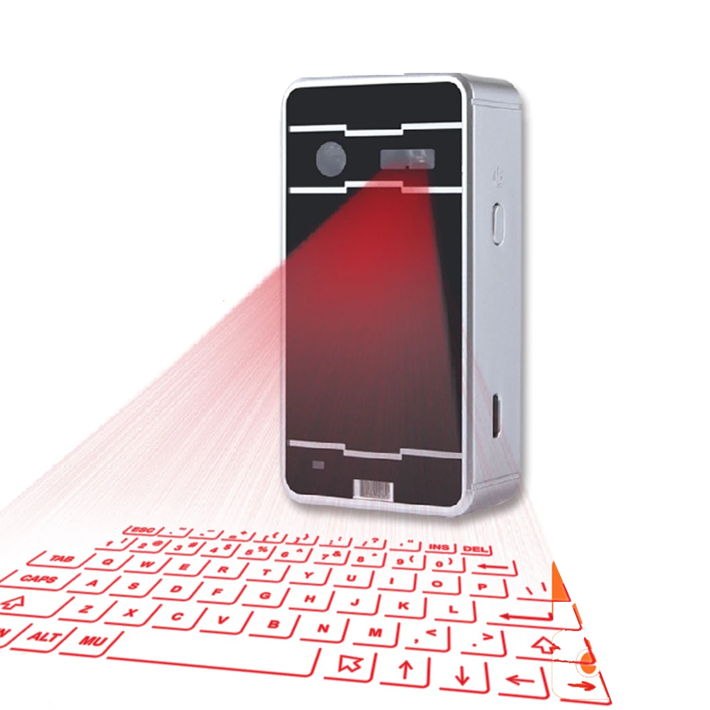 F1 Bluetooth Laser Keyboard Wireless Virtual Projection Keyboard Portable For IPhone Android Smart Phone Ipad Tablet PC Notebook
F1 Bluetooth Laser Keyboard Wireless Virtual Projection Keyboard Portable For IPhone Android Smart Phone Ipad Tablet PC Notebook