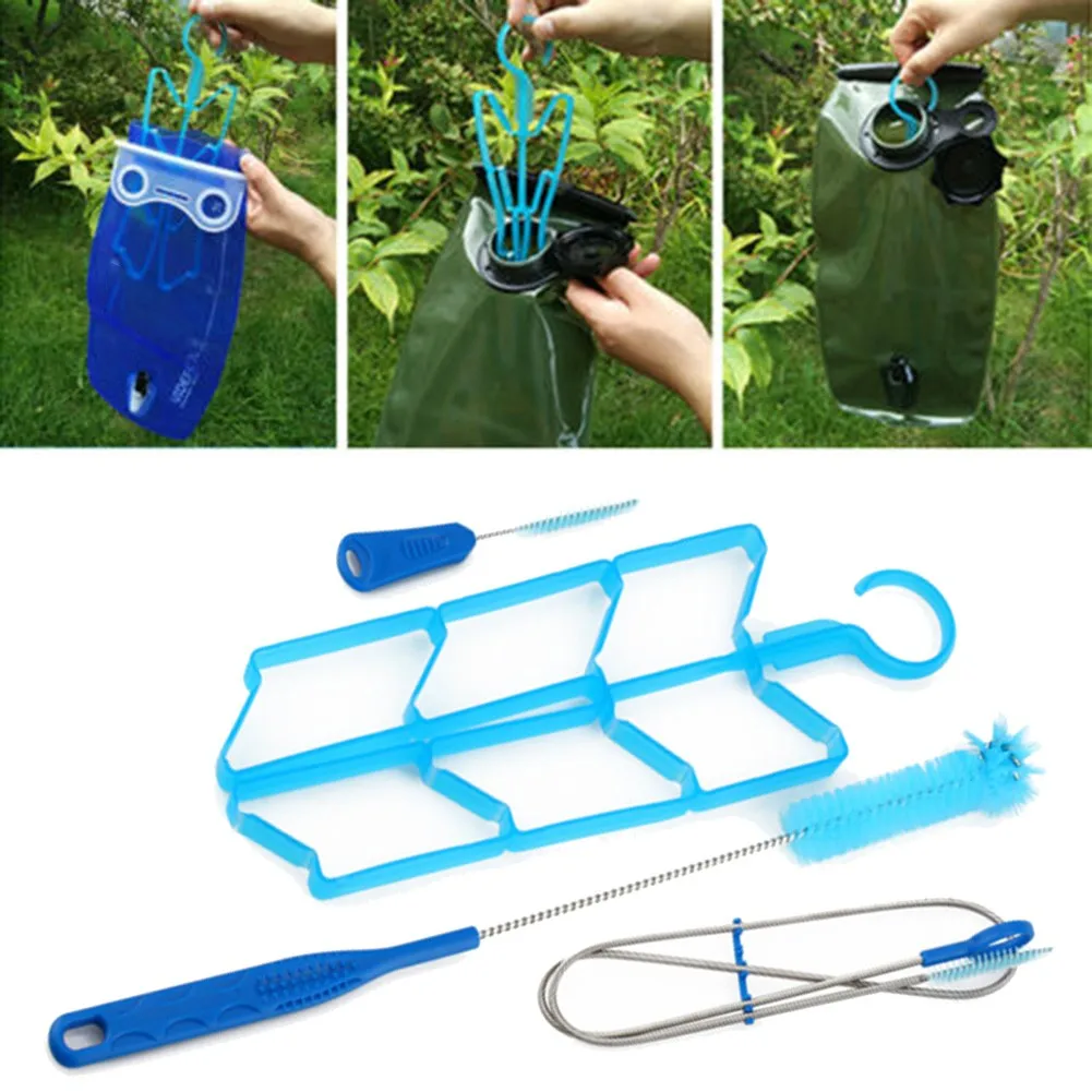 4*Water Brushes Fits For Hydration Water Bladder Cleaning Kit Brushes Hanger Pipe Drinking Bag BrushOutdoor Camping Hiking Tools
4*Water Brushes Fits For Hydration Water Bladder Cleaning Kit Brushes Hanger Pipe Drinking Bag BrushOutdoor Camping Hiking Tools