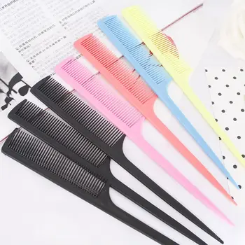 20.5cm Women Portable Plastic Rat Tail Hair Comb Fine-Tooth Long Handle Brush Solid Color Cosmetic Hairdresser Makeup Styling
20.5cm Women Portable Plastic Rat Tail Hair Comb Fine-Tooth Long Handle Brush Solid Color Cosmetic Hairdresser Makeup Styling