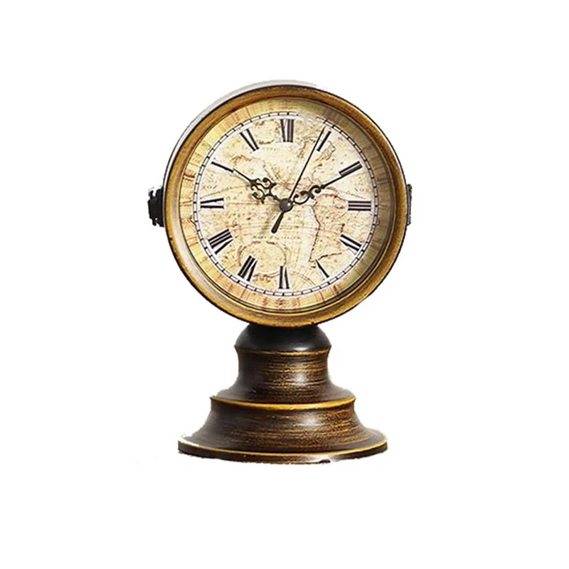 Antique Double Sided Table Desk Clock Living Room Study Creative Clock European Retro Table Clock With Rome Numbers Office Decor
Antique Double Sided Table Desk Clock Living Room Study Creative Clock European Retro Table Clock With Rome Numbers Office Decor
