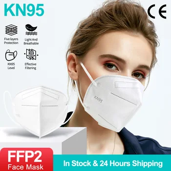 1/10/50/100PCS Masque FFP2 KN95 Mascara Reusable Respirator Mask 5-Layer Anti-droplet Breathable kn95 Mascarillas ffp2mask
1/10/50/100PCS Masque FFP2 KN95 Mascara Reusable Respirator Mask 5-Layer Anti-droplet Breathable kn95 Mascarillas ffp2mask