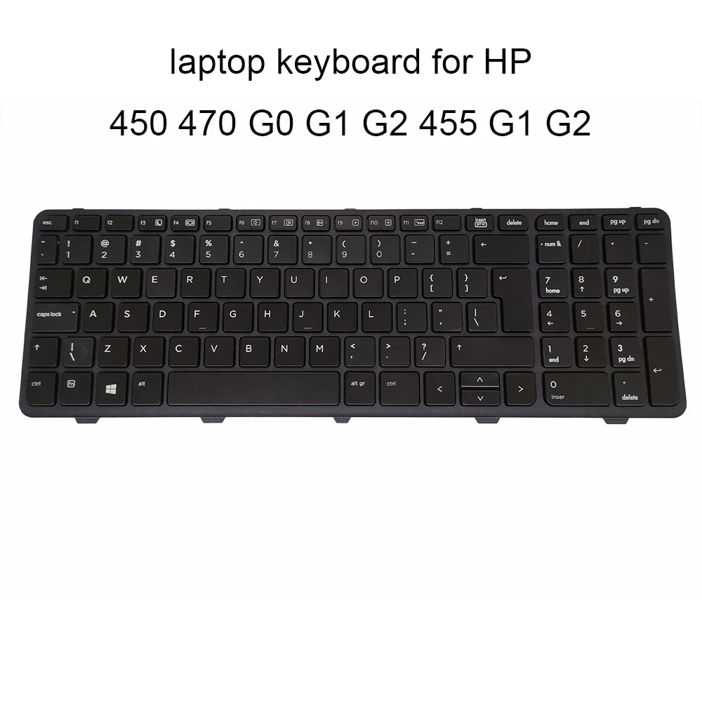 New UI Backlit Keyboard for HP Probook 470 450 G0 G1 G2 455 G1 G2 English black KB with frame Screw set 780170 051 SN9123BL best
New UI Backlit Keyboard for HP Probook 470 450 G0 G1 G2 455 G1 G2 English black KB with frame Screw set 780170 051 SN9123BL best