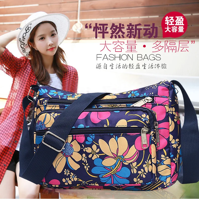 2019 Korean-style New Style Women's Bag Nylon Bag Handbag Contrast Color Crossbody Bag Stall Supply of Goods
2019 Korean-style New Style Women's Bag Nylon Bag Handbag Contrast Color Crossbody Bag Stall Supply of Goods