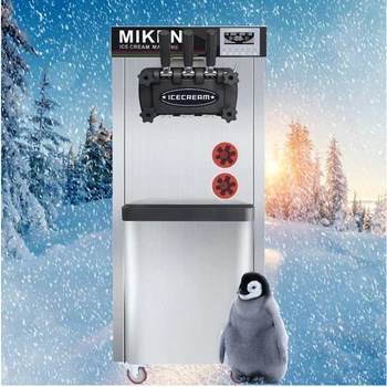 Commercial three-flavor stainless steel soft ice cream machine with brand compressor ice cream machine soft ice cream machine
Commercial three-flavor stainless steel soft ice cream machine with brand compressor ice cream machine soft ice cream machine