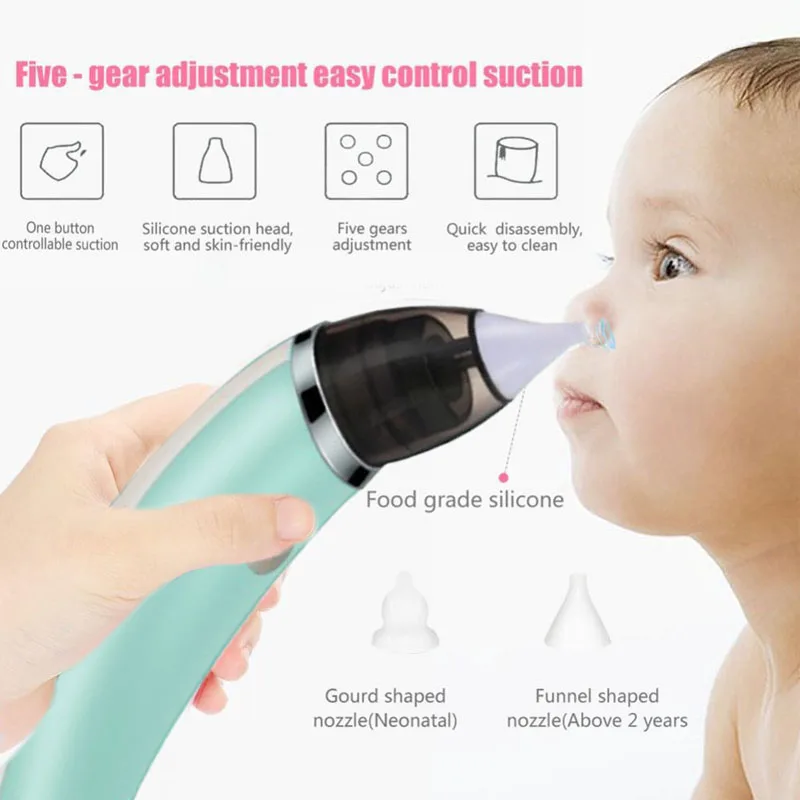 Baby Electric Safe Nasal Aspirator Nose Cleaner Newborn Baby care Sucker Clean Sniffling Equipment Safe Hygienic Nose Aspirator
Baby Electric Safe Nasal Aspirator Nose Cleaner Newborn Baby care Sucker Clean Sniffling Equipment Safe Hygienic Nose Aspirator