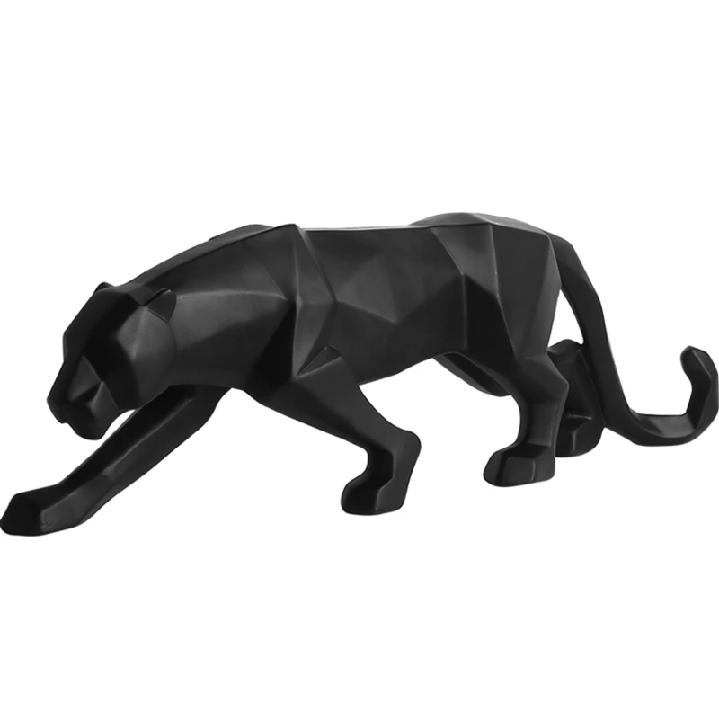Modern Abstract Leopard Resin Sculpture Geometric Resin Leopard Statue Crafts Wild Animal Art Decoration Gift
Modern Abstract Leopard Resin Sculpture Geometric Resin Leopard Statue Crafts Wild Animal Art Decoration Gift