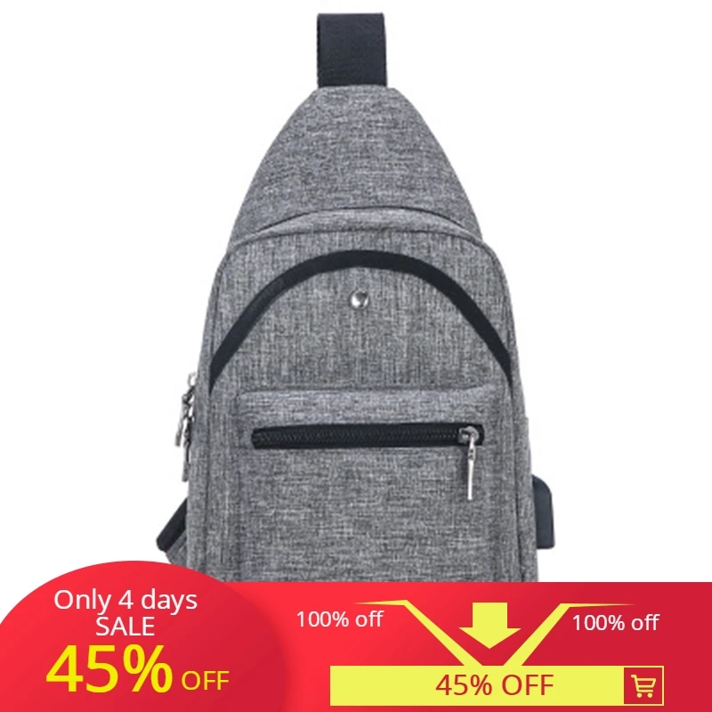 2019 Outdoor Shoulder Bag Street USB Portable Sport Mens Bolso Hombre Deportivo Single Chest High Quality Fashion
2019 Outdoor Shoulder Bag Street USB Portable Sport Mens Bolso Hombre Deportivo Single Chest High Quality Fashion