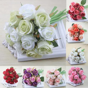 12pcs/lots Artificial Rose Flowers Wedding bouquet White Pink Thai Royal Rose Silk flowers Home Decoration Wedding Party Decor
12pcs/lots Artificial Rose Flowers Wedding bouquet White Pink Thai Royal Rose Silk flowers Home Decoration Wedding Party Decor