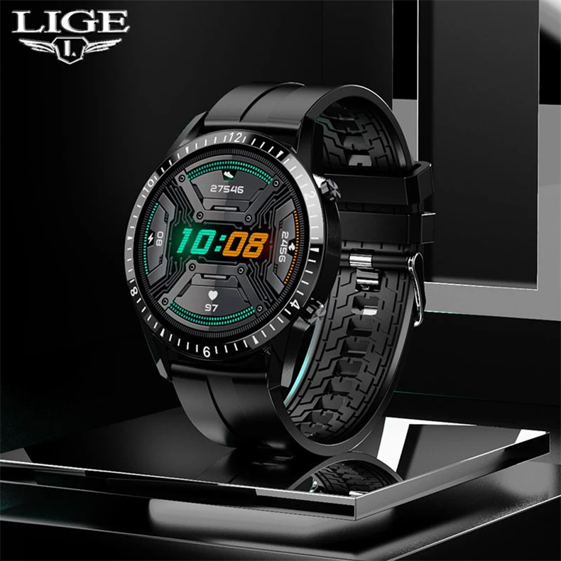 LIGE 2020 New Smart Bluetooth call watch men Sports fitness heart rate sleep Monitoring Smart watch suitable For Android iOS
LIGE 2020 New Smart Bluetooth call watch men Sports fitness heart rate sleep Monitoring Smart watch suitable For Android iOS
