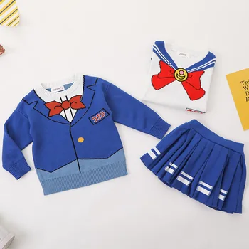Detective Conan Case Closed kids costume sailor moon halloween costume for kids anime cosplay Unisex Top Dresses
Detective Conan Case Closed kids costume sailor moon halloween costume for kids anime cosplay Unisex Top Dresses