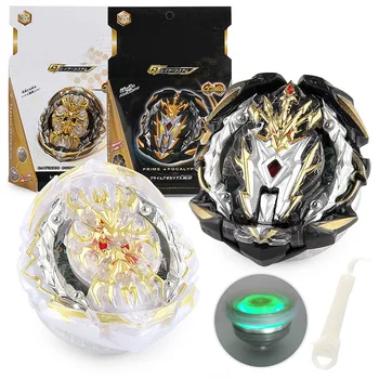Toupie Bayblade Burst Turbo Fire Brand Gyroscope Burst Gyro Toy B-153 Electric Blasting Gyro with Light Two-way Cable Launcher
Toupie Bayblade Burst Turbo Fire Brand Gyroscope Burst Gyro Toy B-153 Electric Blasting Gyro with Light Two-way Cable Launcher