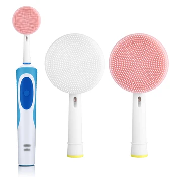 Facial Brush Head For Braun Oral b Vitality Triumph D12 D16 D20 D34 Electric Toothbrush Head Silicone Facial Cleansing Brush
Facial Brush Head For Braun Oral b Vitality Triumph D12 D16 D20 D34 Electric Toothbrush Head Silicone Facial Cleansing Brush