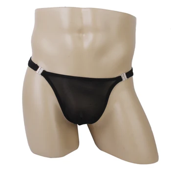 Men's Mesh See Through Pouch G-string Underwear Thong Panty Black
Men's Mesh See Through Pouch G-string Underwear Thong Panty Black