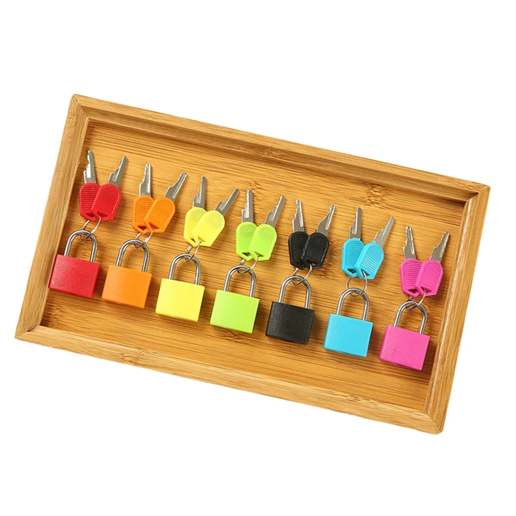 7 Color Key Lock in Wooden Salver Kids Montessori Toy Color Cognition Training Tool Family Safety Protection 7 Color Key Lock in Wooden Salver Kids Montessori Toy Color Cognition Training Tool Family Safety Protection