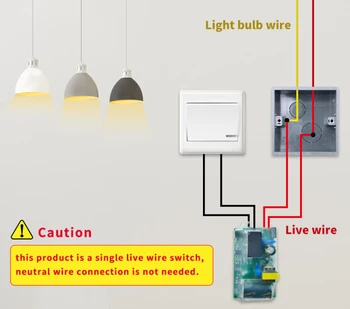 eWeLink WIFI Light Switch Module 180-240V DIY Smart Wifi Switch Single Fire Switch Modification Module No Neutral Wire Needed
eWeLink WIFI Light Switch Module 180-240V DIY Smart Wifi Switch Single Fire Switch Modification Module No Neutral Wire Needed