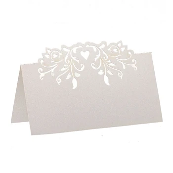 60pcs Lace Wedding Table Name Place Cards Personalised Reception Decoration with White Lace Pattern Cardstock for Wedding Favors
60pcs Lace Wedding Table Name Place Cards Personalised Reception Decoration with White Lace Pattern Cardstock for Wedding Favors