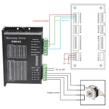Digital Stepper Motor Driver For 2 Phase Motor Controls DM542 4.2A for 57 Series Motor JDH99
Digital Stepper Motor Driver For 2 Phase Motor Controls DM542 4.2A for 57 Series Motor JDH99