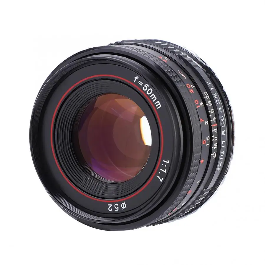 50mm f1.7 Large Aperture Full Frame Portrait Manual Lens Multi-coated Optical Glass Lens for Canon DSLR
50mm f1.7 Large Aperture Full Frame Portrait Manual Lens Multi-coated Optical Glass Lens for Canon DSLR