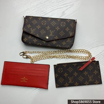 Luxury Louis Vuitton- LV- Leather Handbags Women Bags Designer Brand Woman's Shoulder Bags Large Capacity Ladies Hand Bags H2010
Luxury Louis Vuitton- LV- Leather Handbags Women Bags Designer Brand Woman's Shoulder Bags Large Capacity Ladies Hand Bags H2010