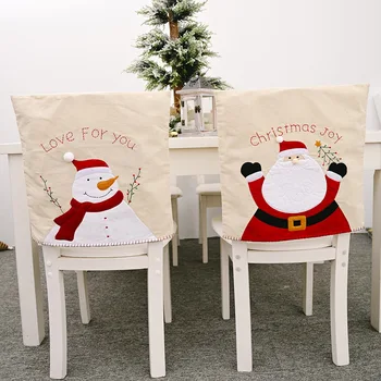 Santa Claus Snowman Hat Chair Covers Christmas Decorations Dinner Chair Xmas Cap Dinner Table Hat Chair Back Covers for Home
Santa Claus Snowman Hat Chair Covers Christmas Decorations Dinner Chair Xmas Cap Dinner Table Hat Chair Back Covers for Home