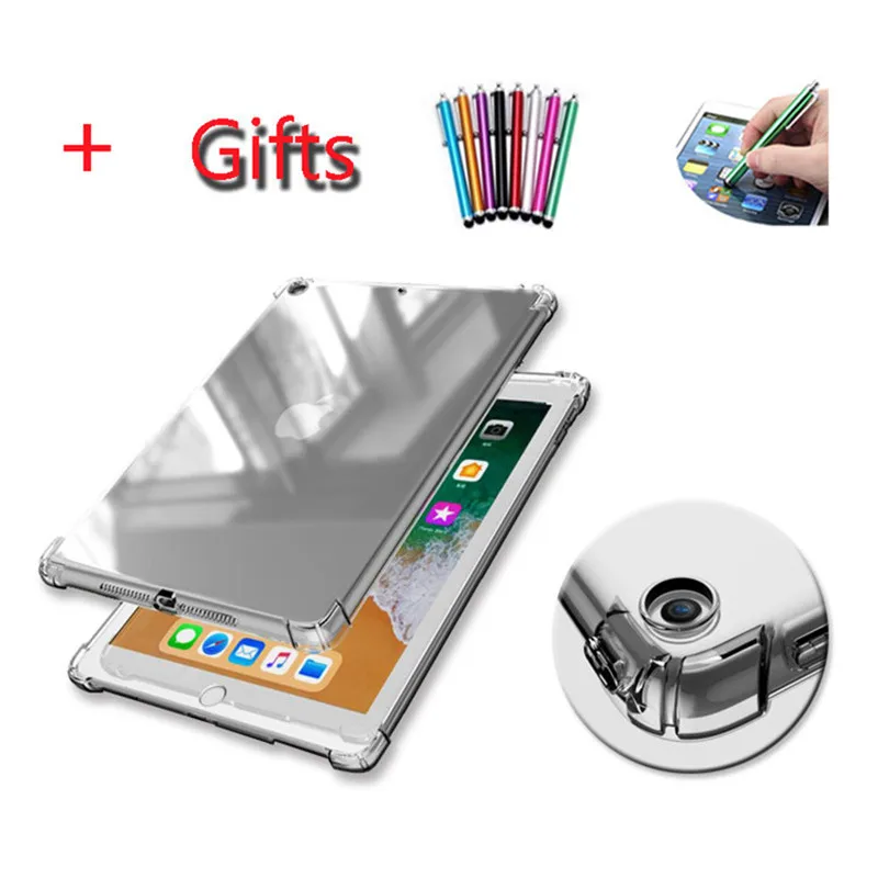 Clear Drop Resistance Silicon Cover Case for Apple iPad 2 3 4 9.7 2017 2018 Air 1 2 5 6 10.5 Pro 11 10.5 mini 1 2 3 4 5 Funda
Clear Drop Resistance Silicon Cover Case for Apple iPad 2 3 4 9.7 2017 2018 Air 1 2 5 6 10.5 Pro 11 10.5 mini 1 2 3 4 5 Funda