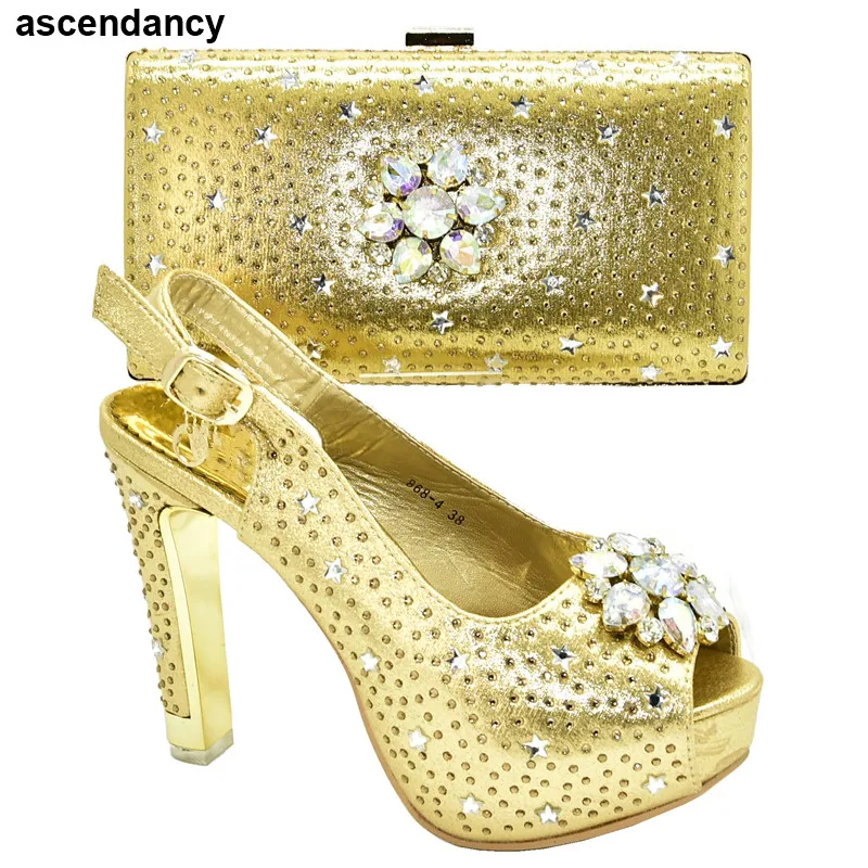 Arrival African Shoe and Bag Set Decorated with Rhinestone Shoes and Bag Set African Sets 2019 Women Comfy Platform Sandal Shoes
Arrival African Shoe and Bag Set Decorated with Rhinestone Shoes and Bag Set African Sets 2019 Women Comfy Platform Sandal Shoes
