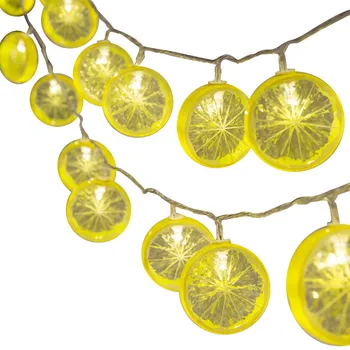 Lemon Slices String Lights Christmas Home Decoration Garland USB LED Light String 20 LEDs Fairy Lights for Photo Wedding Decor
Lemon Slices String Lights Christmas Home Decoration Garland USB LED Light String 20 LEDs Fairy Lights for Photo Wedding Decor