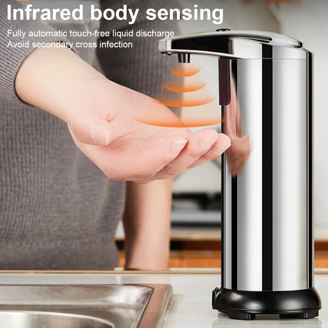 Original Auto Induction Foaming Smart Hand Washer Wash Automatic Soap Dispenser Infrared Sensor For Home Office
Original Auto Induction Foaming Smart Hand Washer Wash Automatic Soap Dispenser Infrared Sensor For Home Office
