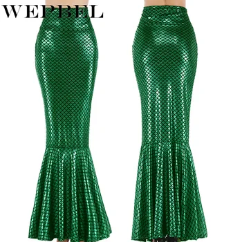 WEPBEL Long Skirt Solid Color Reflective Pencil Sexy High Waist Skirts Fashion Bodycon Sexy Mermaid Trumpet Streetwear Faldas
WEPBEL Long Skirt Solid Color Reflective Pencil Sexy High Waist Skirts Fashion Bodycon Sexy Mermaid Trumpet Streetwear Faldas