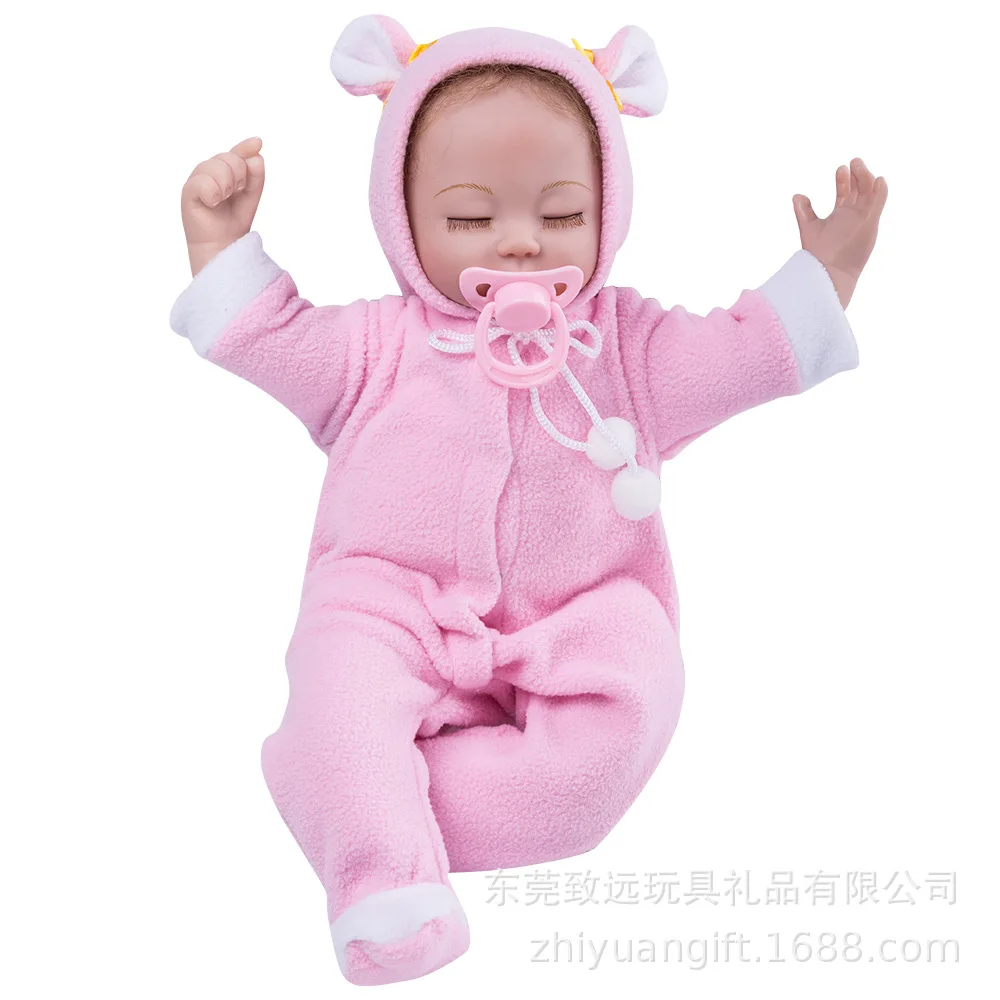 16 Inch New Soft Vinyl Simulation Simulation Baby Doll, Realistic Rebirth Doll, All Silicone Doll Customization Reborn Baby
16 Inch New Soft Vinyl Simulation Simulation Baby Doll, Realistic Rebirth Doll, All Silicone Doll Customization Reborn Baby