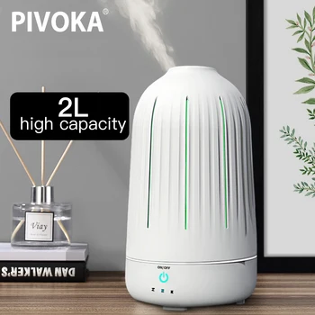 PIVOKA 2L Large capacity Air Humidifier Aroma Diffuser Essential Oil Ultrasonic Aromatherapy Humidifier 3 Mode Mist Maker 7 LED
PIVOKA 2L Large capacity Air Humidifier Aroma Diffuser Essential Oil Ultrasonic Aromatherapy Humidifier 3 Mode Mist Maker 7 LED
