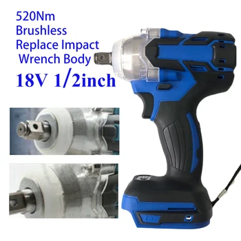 Brushless Electric Wrench Non Slip Handle Impact Loosening Bolts Nuts Rechargeable Battery LED Working Lights Power Tools
Brushless Electric Wrench Non Slip Handle Impact Loosening Bolts Nuts Rechargeable Battery LED Working Lights Power Tools