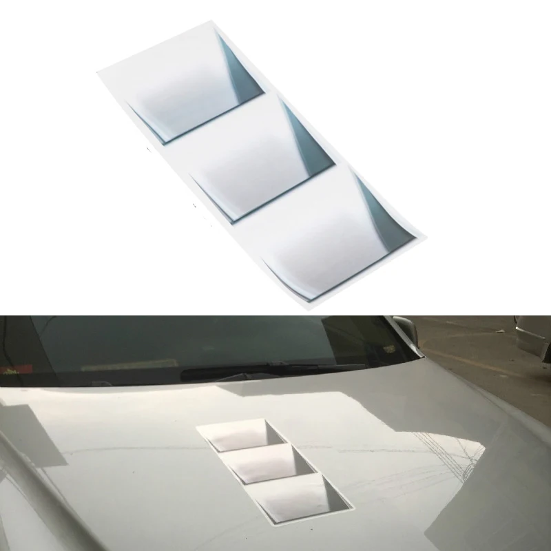 1Pcs Car sticker Universal Car Vents Decorative Air Flow Intake Hood Scoops Ventilation Car Styling Auto Air Outlet Stickers
1Pcs Car sticker Universal Car Vents Decorative Air Flow Intake Hood Scoops Ventilation Car Styling Auto Air Outlet Stickers