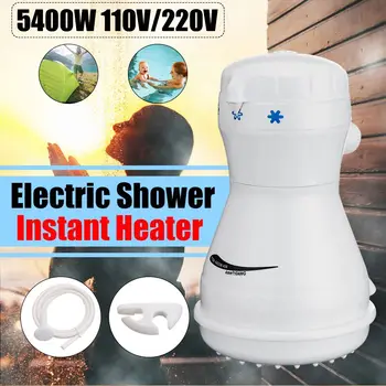 ST-04 110V/220V Electric Shower Head 3 Temperature Instant Hot Water Heater Hose Bracket
ST-04 110V/220V Electric Shower Head 3 Temperature Instant Hot Water Heater Hose Bracket