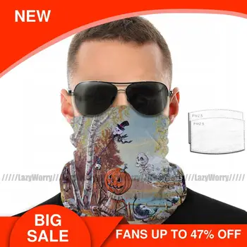Halloween Pumpkin Mouth Face Mask Hallowe'en Comes To Town Facial Mask Polyester with 2 Filters Nice Mask
Halloween Pumpkin Mouth Face Mask Hallowe'en Comes To Town Facial Mask Polyester with 2 Filters Nice Mask
