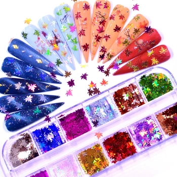 Maple Leaf Nail Sequins Glitter Style Nails Decaration Iridescent Maple Leaf Decoration 3d Nail Art Sequins Nail art
Maple Leaf Nail Sequins Glitter Style Nails Decaration Iridescent Maple Leaf Decoration 3d Nail Art Sequins Nail art