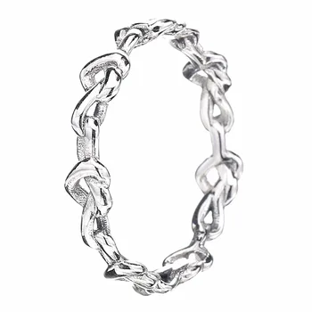 Authentic 925 Sterling Silver Ring Knotted Hearts Emotional Bonds Rings For Women Wedding Party Gift Fine Jewelry 
Authentic 925 Sterling Silver Ring Knotted Hearts Emotional Bonds Rings For Women Wedding Party Gift Fine Jewelry