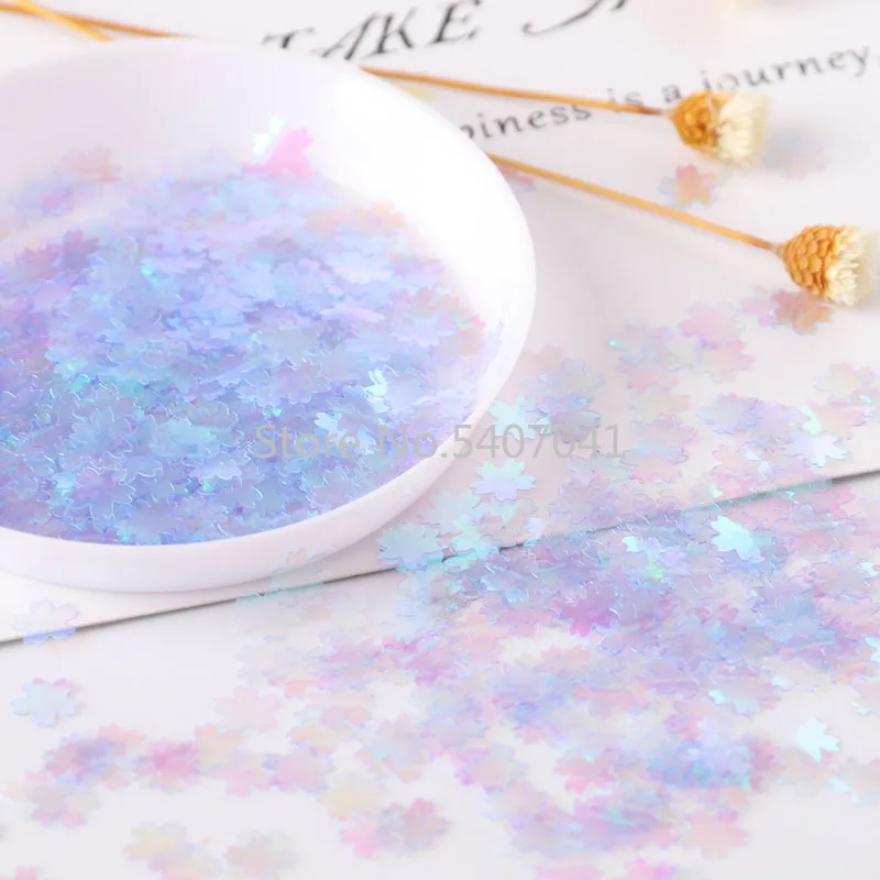 Popular10g Flower Sequin 5mm Pink Cherry Blossoms Shape Loose Sequins PET Paillettes For Nails Art Jewelry Filling Findings
Popular10g Flower Sequin 5mm Pink Cherry Blossoms Shape Loose Sequins PET Paillettes For Nails Art Jewelry Filling Findings