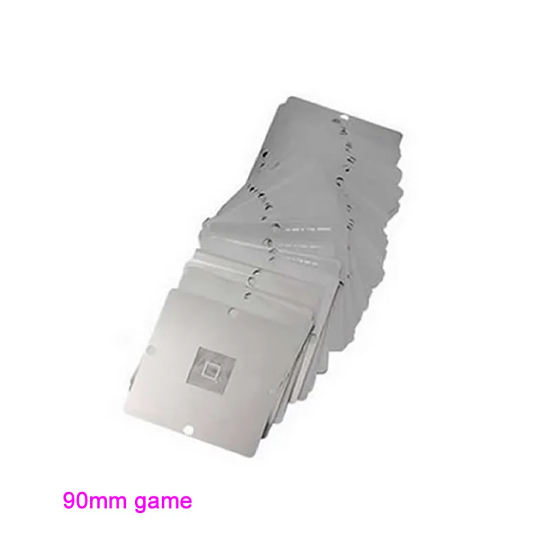 

23 pcs/set BGA Reballing 90mm*90mm Game console Stencils for PS3 Xbox 360 Wii etc