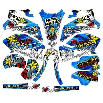 New Full Graphics Decals Stickers Custom Number Name 3M Matte Stickers For For YAMAHA WR250F 2007-2014 and 450F 2007-2011
New Full Graphics Decals Stickers Custom Number Name 3M Matte Stickers For For YAMAHA WR250F 2007-2014 and 450F 2007-2011