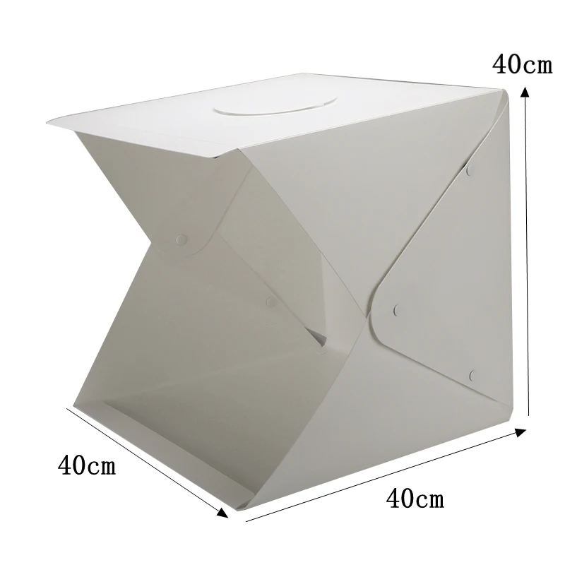 New 40cm Mini Photo Studio Tabletop Shooting LED Light Softbox Tent Lightbox Photography Studio Accessories Backdrops Lightbox
New 40cm Mini Photo Studio Tabletop Shooting LED Light Softbox Tent Lightbox Photography Studio Accessories Backdrops Lightbox
