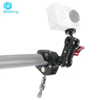 Adjustable Magic Arm Clamp Bike Clip w/ Universal 1/4" inch Screws Tripod Mount Bracket LED Monitor Holder for SLR Sports Camera
Adjustable Magic Arm Clamp Bike Clip w/ Universal 1/4" inch Screws Tripod Mount Bracket LED Monitor Holder for SLR Sports Camera