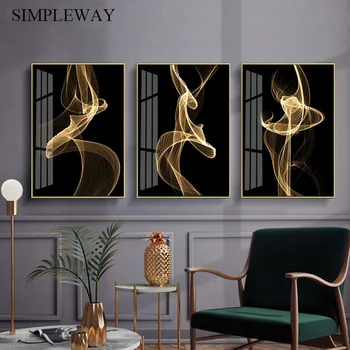 Golden Color Line Drawing Poster Abstract Minimalist Canvas Print Nordic Wall Painting Contemporary Art Picture Home Decoration
Golden Color Line Drawing Poster Abstract Minimalist Canvas Print Nordic Wall Painting Contemporary Art Picture Home Decoration