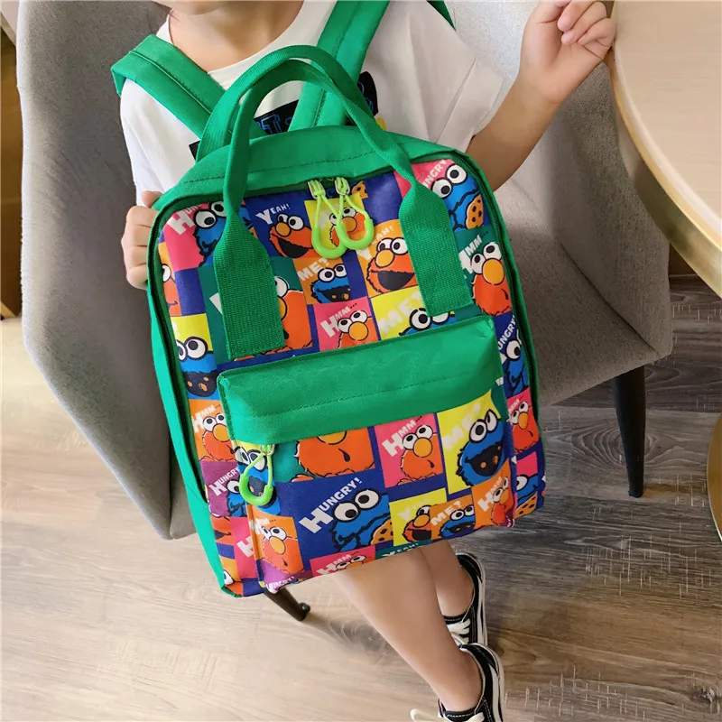 New Style Fashion Cartoon Sesame Street Printed Children Men And Women Children Multi-functional Hand Backpack Small Book Bag Me
New Style Fashion Cartoon Sesame Street Printed Children Men And Women Children Multi-functional Hand Backpack Small Book Bag Me