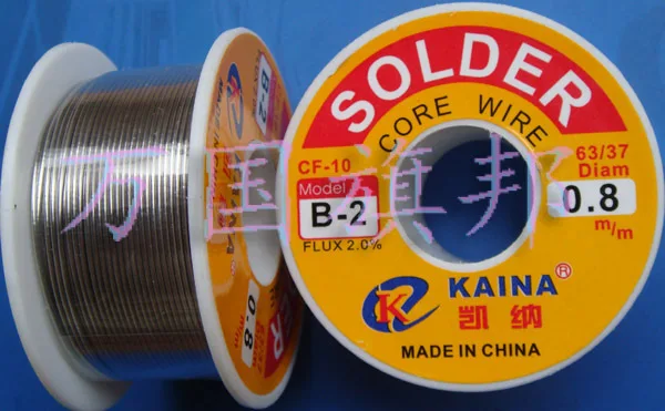 Free Delivery. 100 grams of high-purity disposable active solder wire 63/37 solder wire 0.8 MM
Free Delivery. 100 grams of high-purity disposable active solder wire 63/37 solder wire 0.8 MM
