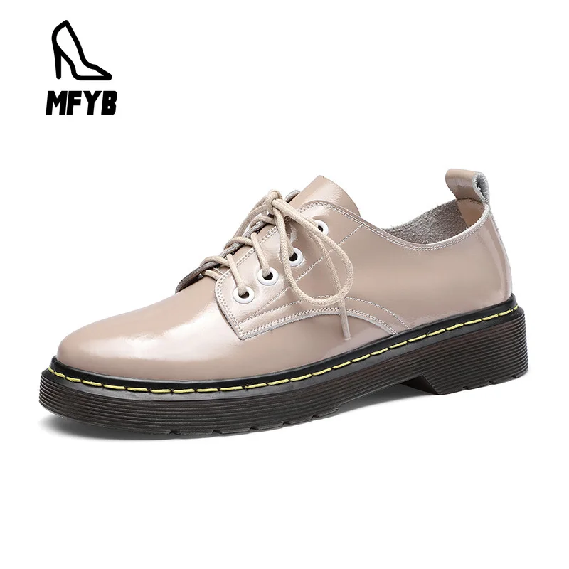 MFYB Women's single shoes early spring 2020 new comfortable low heel square heel women's shoes lace-up leather casual shoes
MFYB Women's single shoes early spring 2020 new comfortable low heel square heel women's shoes lace-up leather casual shoes