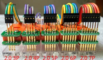 Test Stand PCB Clamp Fixture Probe Download Program Burning 2.54 2.0 1.27 30cm line 
Test Stand PCB Clamp Fixture Probe Download Program Burning 2.54 2.0 1.27 30cm line