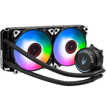 GOLDEN FIELD SF240 RGB All-In-One Liquid CPU Cooler with Radiator Water Cooling Cooler System for AMD CPU Water Cooler
GOLDEN FIELD SF240 RGB All-In-One Liquid CPU Cooler with Radiator Water Cooling Cooler System for AMD CPU Water Cooler