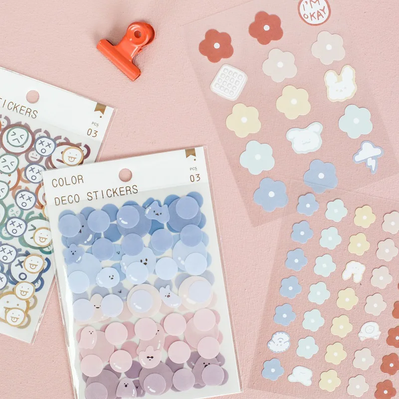3sheets Cartoon Shape Creative Cute Stickers Transparent Waterproof Sealing Post It Diy Decorativel Sticker Creative Stationery
3sheets Cartoon Shape Creative Cute Stickers Transparent Waterproof Sealing Post It Diy Decorativel Sticker Creative Stationery